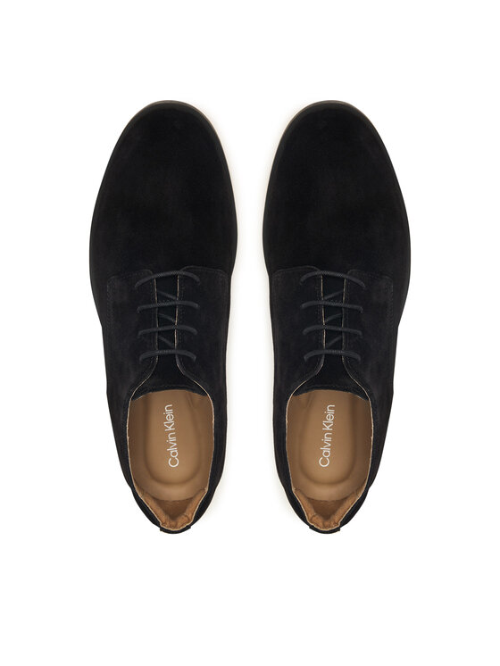 Calvin Klein Pantofi Calvin Klein Ess Rubber Derby HM0HM02269 Negru