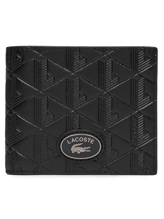 Lacoste Portfel Lacoste NH4400MR Czarny