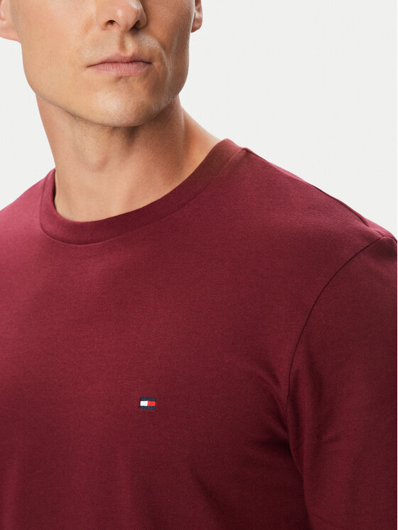 Tommy Hilfiger Tommy Hilfiger Camiseta Ess Seasonal MW0MW39995 Guinda/burdeos Regular Fit