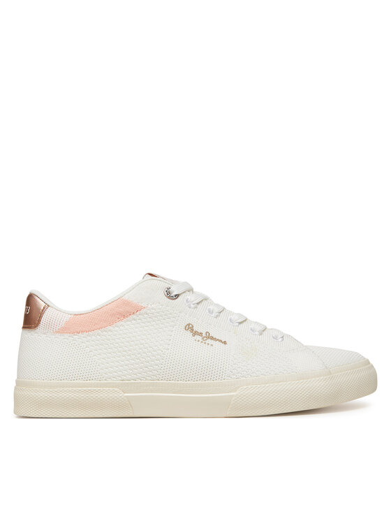 Pepe Jeans Снікерcи Pepe Jeans Kenton Knit PLS31601 Білий