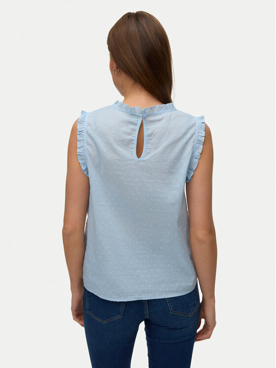 Vero Moda Vero Moda Top Trine 10342734 Azul claro Regular Fit