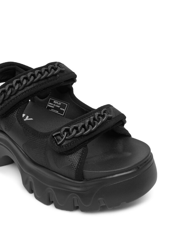 REPLAY Sandale REPLAY GWSA6.000.C0006T Negru