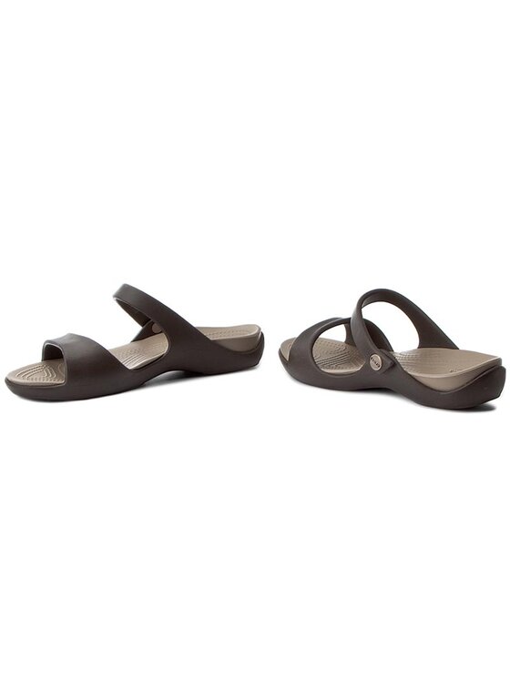 Crocs Natikači Crocs Cleo V 204268 Rjava