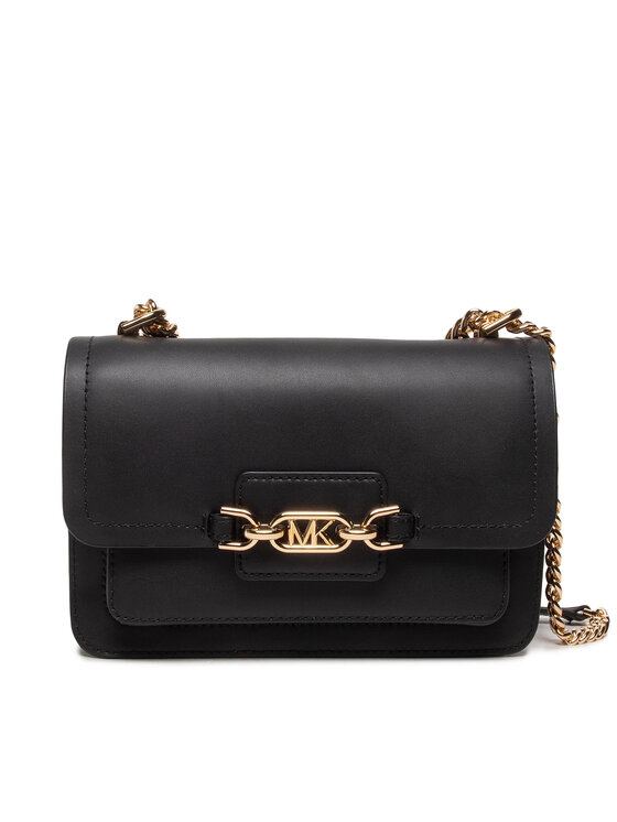 MICHAEL Michael Kors Дамска чанта MICHAEL Michael Kors Heather 30S2G7HL3L Черен