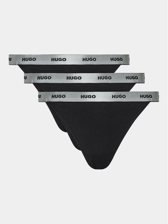 HUGO HUGO Set di perizomi 50502802 Nero