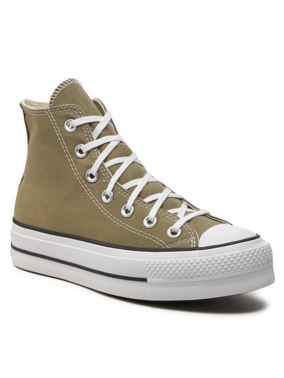 Converse Кеди Converse Chuck Taylor All Star Lift Hi A07571C Хакі