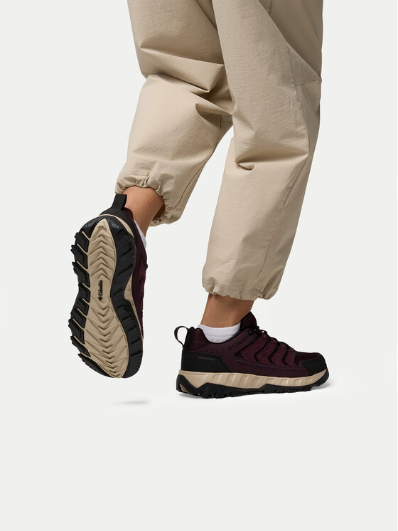 Columbia Botas de trekking Columbia Strata Trail Low 2078551 Guinda/burdeos