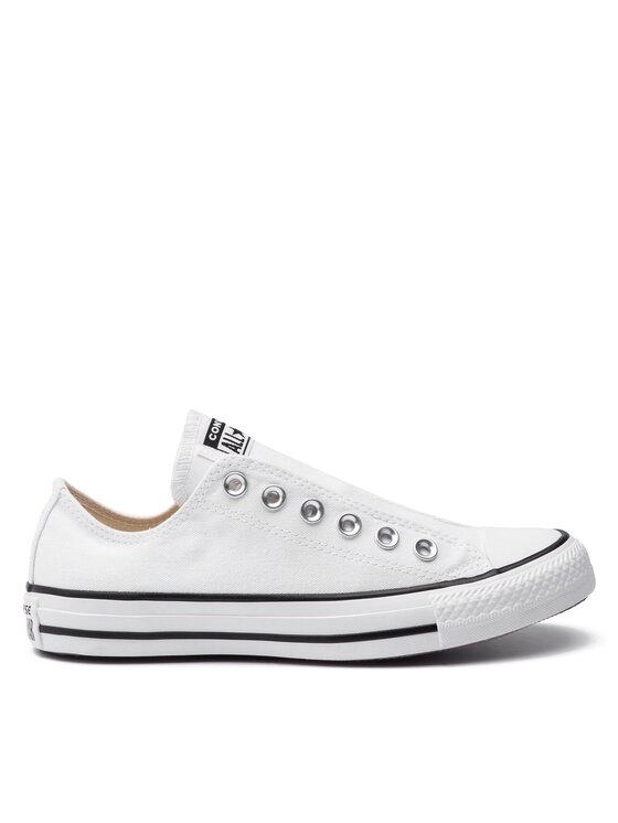 Converse Plátěnky Converse Chuck Taylor All Star Slip 164301C Bílá