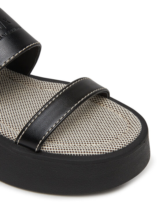 Armani Exchange Босоніжки Armani Exchange XDP054 XV921 00002 Чорний