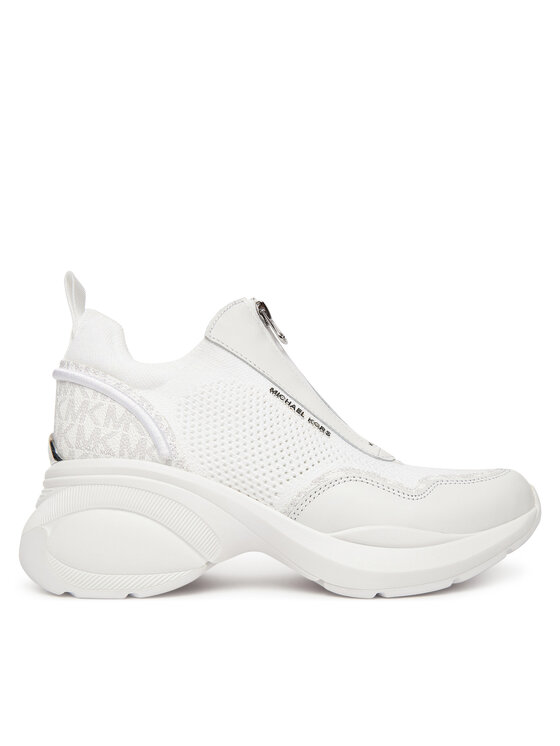 MICHAEL Michael Kors Sneakers MICHAEL Michael Kors Zuma Mixed-Media Trainer 43F5ZUFP3L Alb