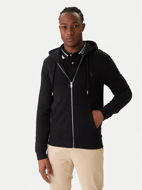 Guess Guess Sudadera M6RQ48 KCN01 Negro Regular Fit