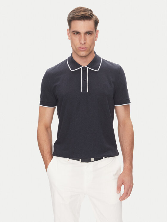 Baldessarini Baldessarini Поло B4 10063.5283 Cиній Regular Fit
