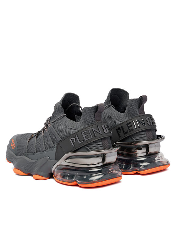 Plein Sport Sneakersy Plein Sport SAES USC0518 STE003N Sivá