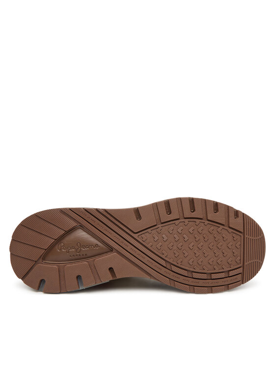 Pepe Jeans Sneakersy Pepe Jeans Stoke Sport M PMS600013 Hnedá