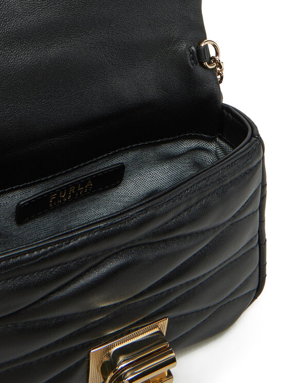 Furla Ročna torba Furla 1927 Mini Soft WE00735 BX3221 O6000 Črna