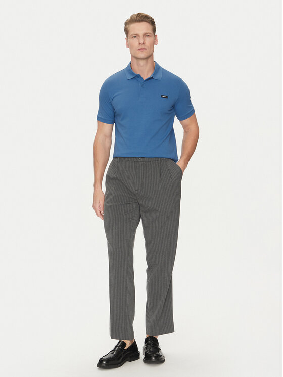 Calvin Klein Calvin Klein Polo K10K111196 Plava Slim Fit
