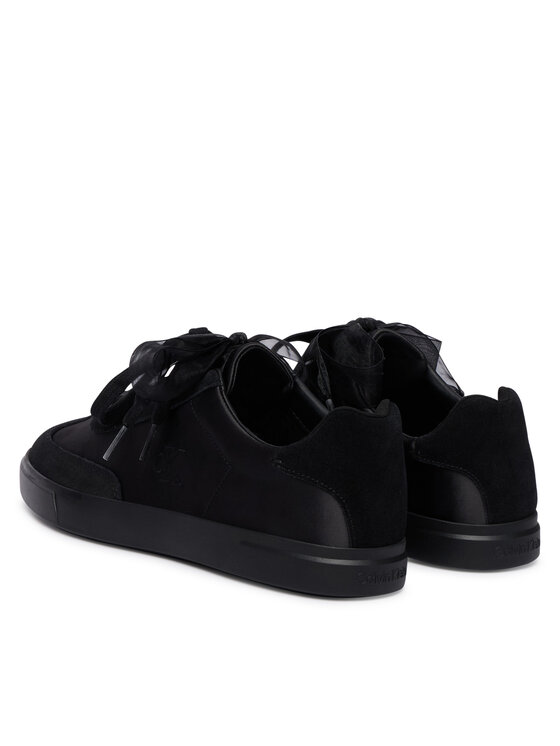 Calvin Klein Sneakers Calvin Klein Low Pro Cupsole Wt Satin Mix HW0HW03288 Negru