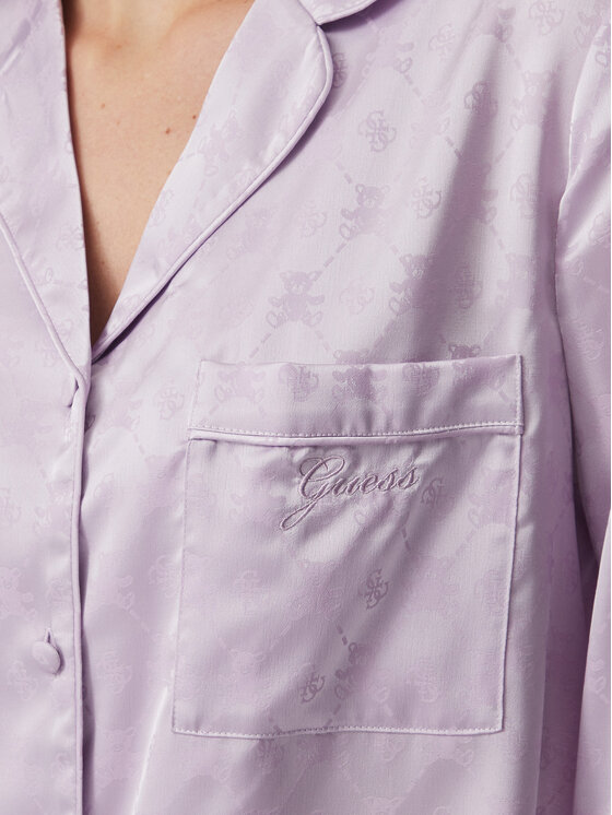 Guess Guess Pijama O6BX02 W3500 Morado claro Regular Fit