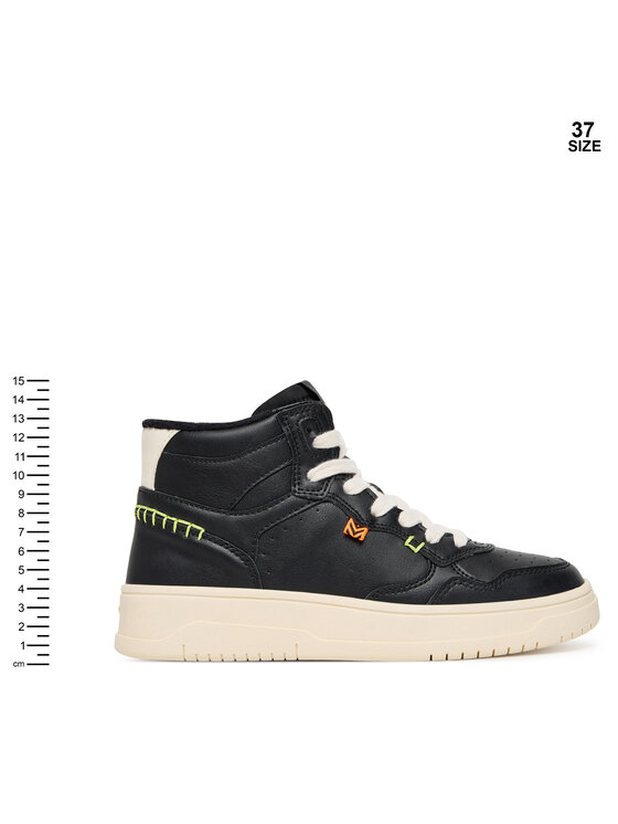 Geox Sneakersy Geox J Lestrella J56NLA 000BC C9999 D Čierna