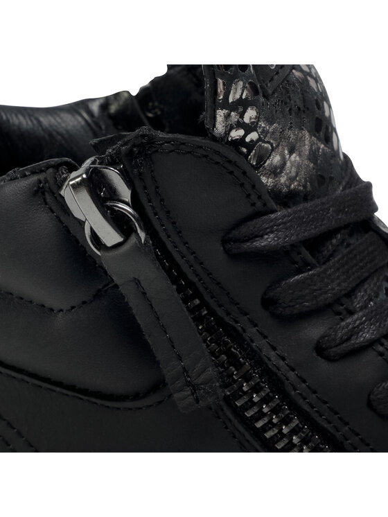 Crime London Сникърси Crime London High Top Double Zip 25671AA3.20 Черен