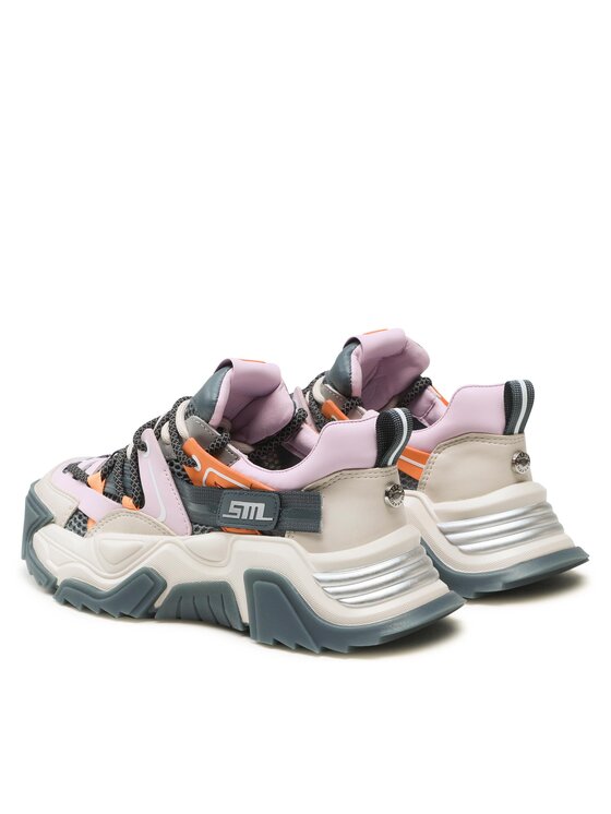 Steve Madden Snīkeri Steve Madden Kingdom Sneaker SM11002519 SM11002519-82C Bēšs