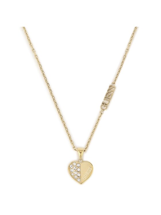 Guess Náhrdelník Guess Lovely Guess JUBN03 035JW Žlté pozlátenie