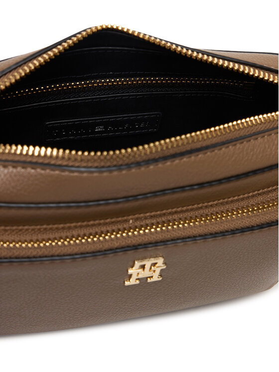 Tommy Hilfiger Kabelka Tommy Hilfiger Th Icon Camera Bag AW0AW18120 Hnedá