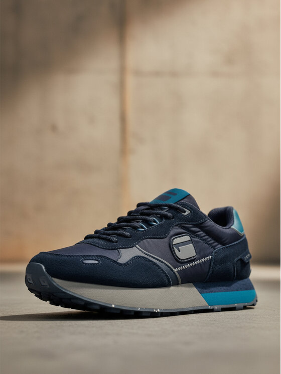 G-Star Raw Sneakersy G-Star Raw CEO-LEO-01 WE Granatowy