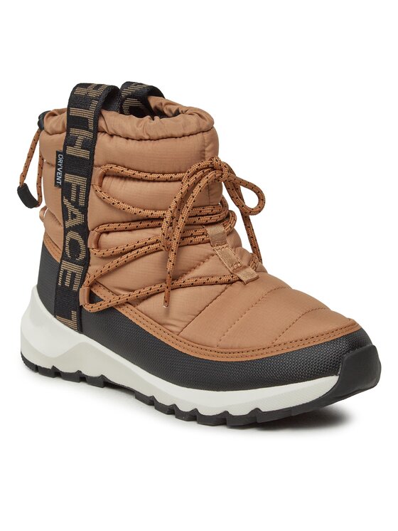 The North Face Cizme de zăpadă The North Face W Thermoball Lace Up WpNF0A5LWDKOM1 Maro