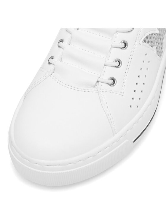 Rieker Sneakers Rieker L8857-80 Alb