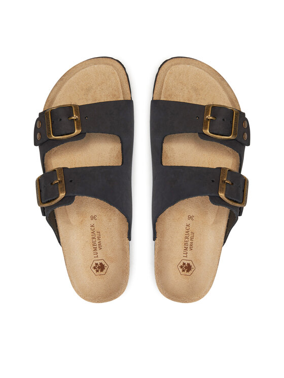 Lumberjack Klapki Lumberjack Jolie SWD8006-003-D01 Czarny