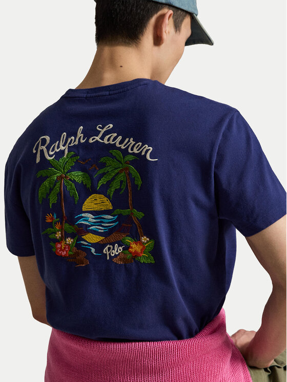 Polo Ralph Lauren Polo Ralph Lauren Camiseta 710B14586001 Azul marino Classic Fit