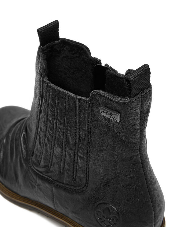 Rieker Polokozačky Rieker 74855-00 Černá