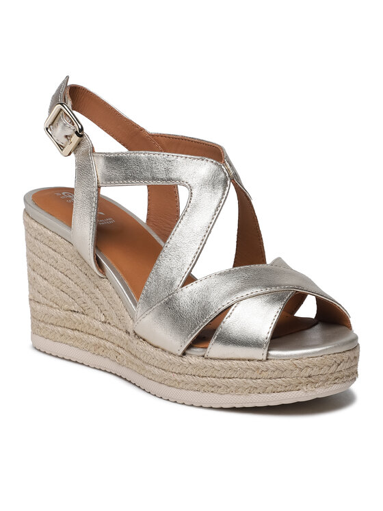Geox Espadrile Geox D Ponza D35GVC000CFC2012 Zlata