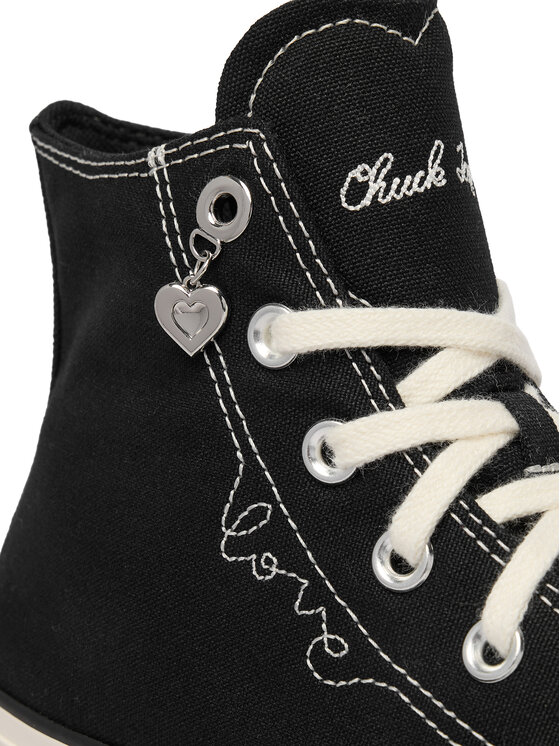Converse Кеди Converse Chuck Taylor All Star Hearts A19056C Чорний