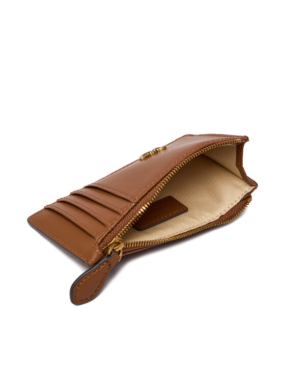 PINKO Etui na karty kredytowe PINKO Airone Cardholder. AI 23-24 PCPL 100251 A0GK Brązowy
