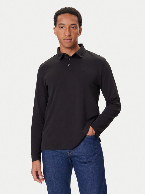 Calvin Klein Calvin Klein Polo LV040EM909 Negro Regular Fit