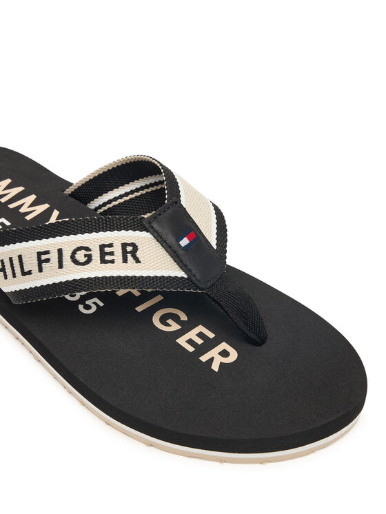 Tommy Hilfiger Japanke Tommy Hilfiger Sporty FM0FM05805 Crna