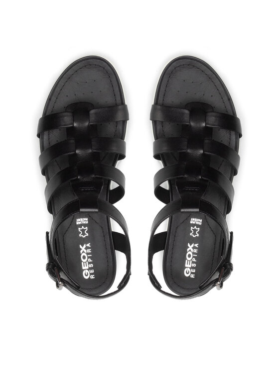 Geox Sandali Geox D Sand. Vega A D72R6A 00043 C9999 Črna