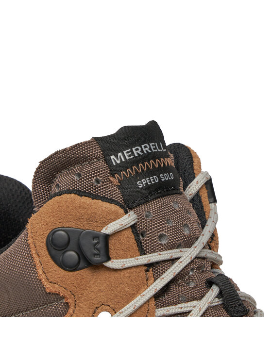 Merrell Трекінгові черевики Merrell Speed Solo Mid Wp J004533 Коричневий