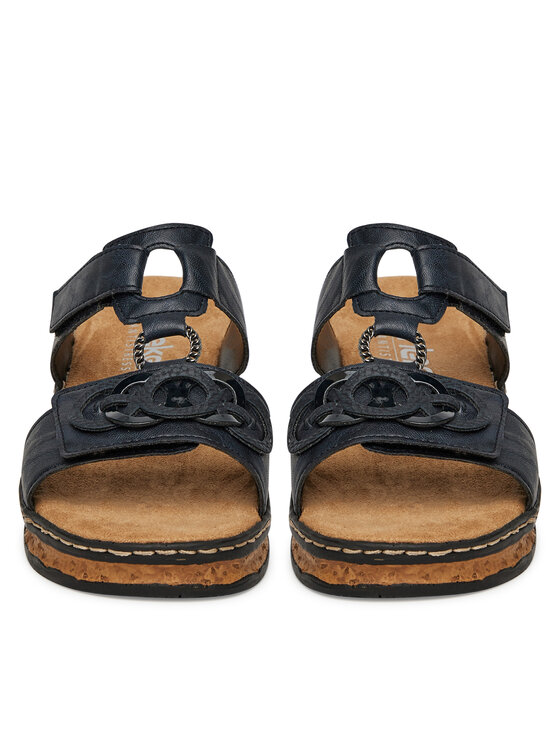 Rieker Nazouváky Rieker 62936-14 Tmavomodrá