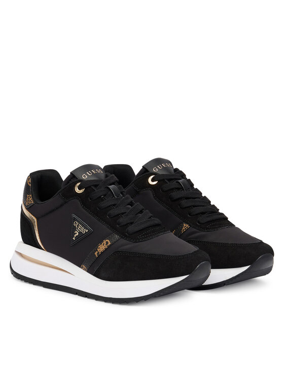 Guess Sneakersy Guess FLPEAG FAL12 Czarny