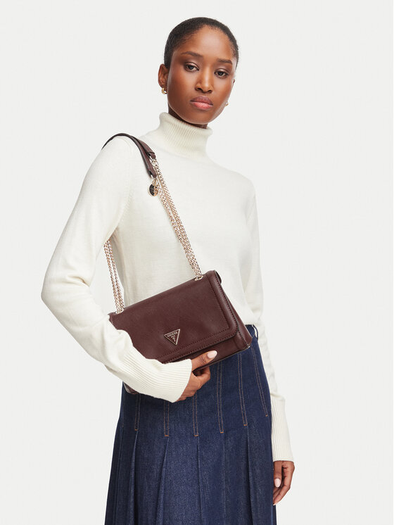 Guess Torebka Guess Noelle II HWZG96 72210 Bordowy