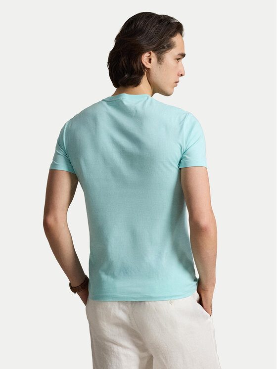 Polo Ralph Lauren Polo Ralph Lauren Camiseta 710671438506 Turquesa Custom Slim Fit