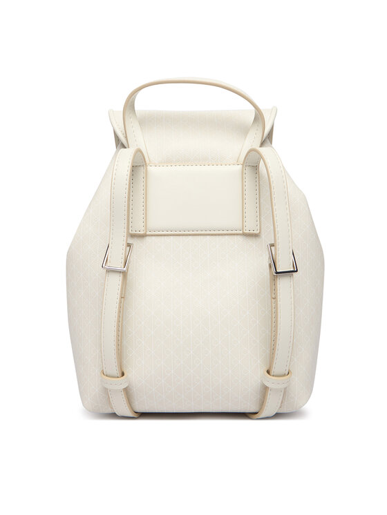 Calvin Klein Nahrbtnik Calvin Klein Emblem Aop Mini Backpack LV04F3507G Bela