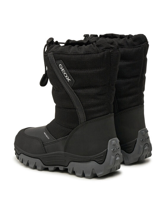 Geox Botas de nieve Geox J Himalaya Boy B Abx J26FRA 0FU54 C9999 S Negro