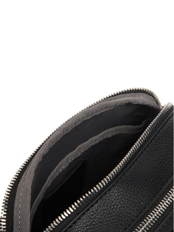 Calvin Klein Maža rankinė Calvin Klein Raised Pocket Reporter LV04D3317G Juoda
