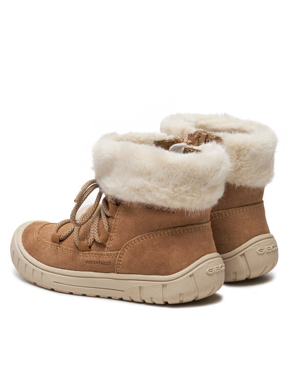 Geox Zimske čizme Geox B Omar Girl Wpf B462LA 00022 C6627 S Smeđa