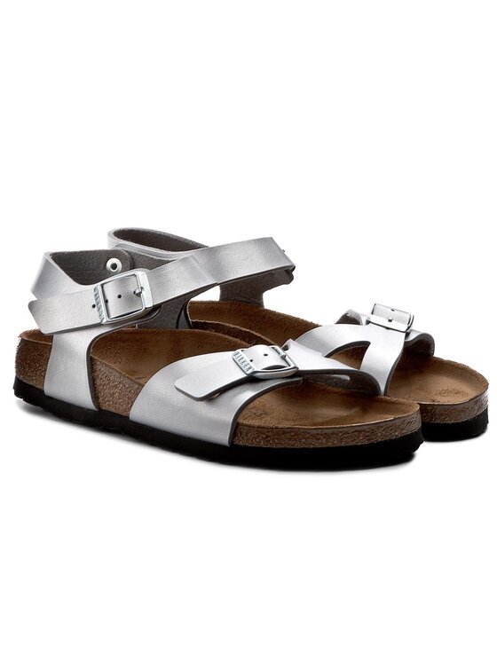 Birkenstock Sandales Birkenstock Rio Kids 0731483 Sudraba