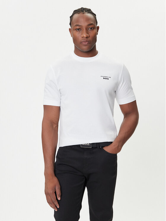 BOSS BOSS Camiseta C-Thompson 197 PS 50543200 Blanco Regular Fit